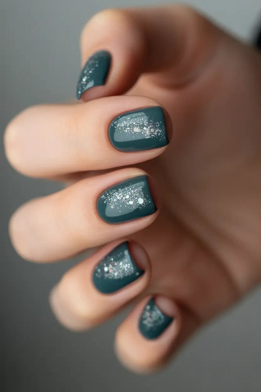 Trendy Manicure Ideas Winter 2025–2026 Midnight Frost