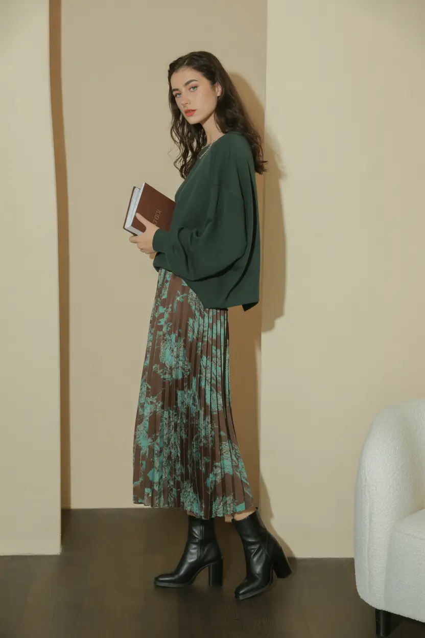 Trendy outfits for women 2026 Emerald Elegance