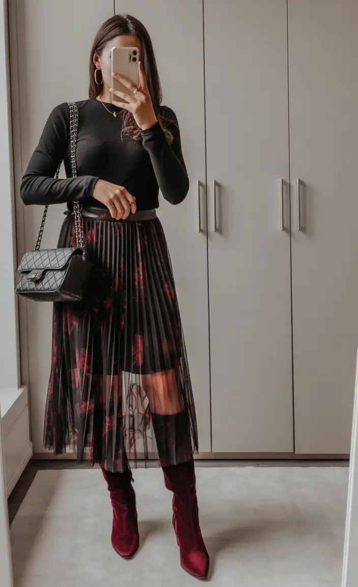 Trendy outfits for women 2026 Dark Romance