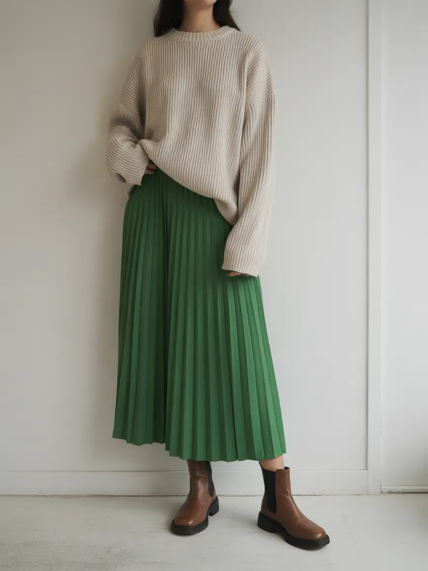 Trendy outfits for women 2026 Green Flow