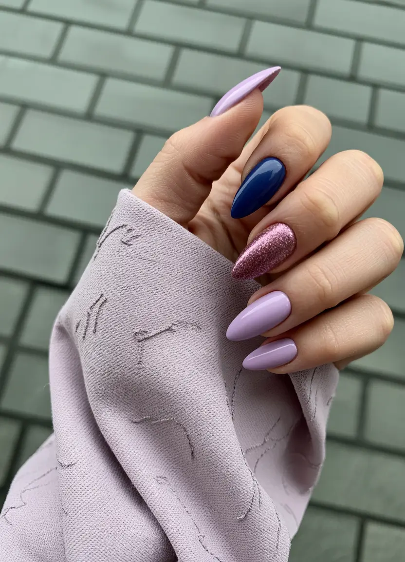 Trendy Pink Winter Nails 2025–2026 Velvet Nightfall