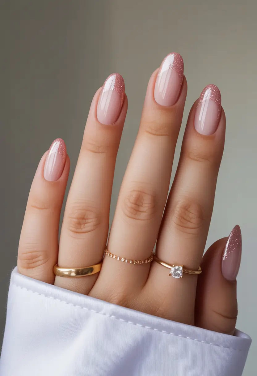 Trendy Pink Winter Nails 2025–2026 Glazed Pink Perfection