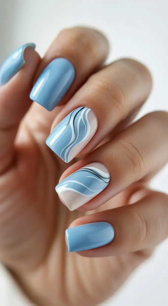 Winter Nail Art Inspo 2025–2026 Ice Wave Serenity