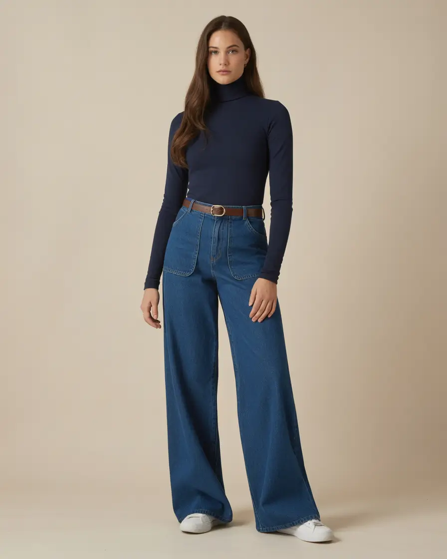 Casual Everyday Navy and Denim