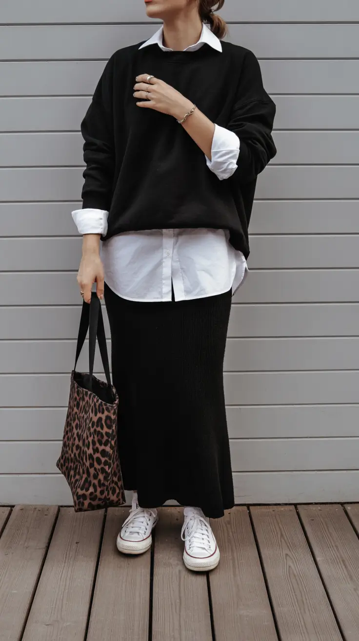 Simple Minimalist Black and White Elegance