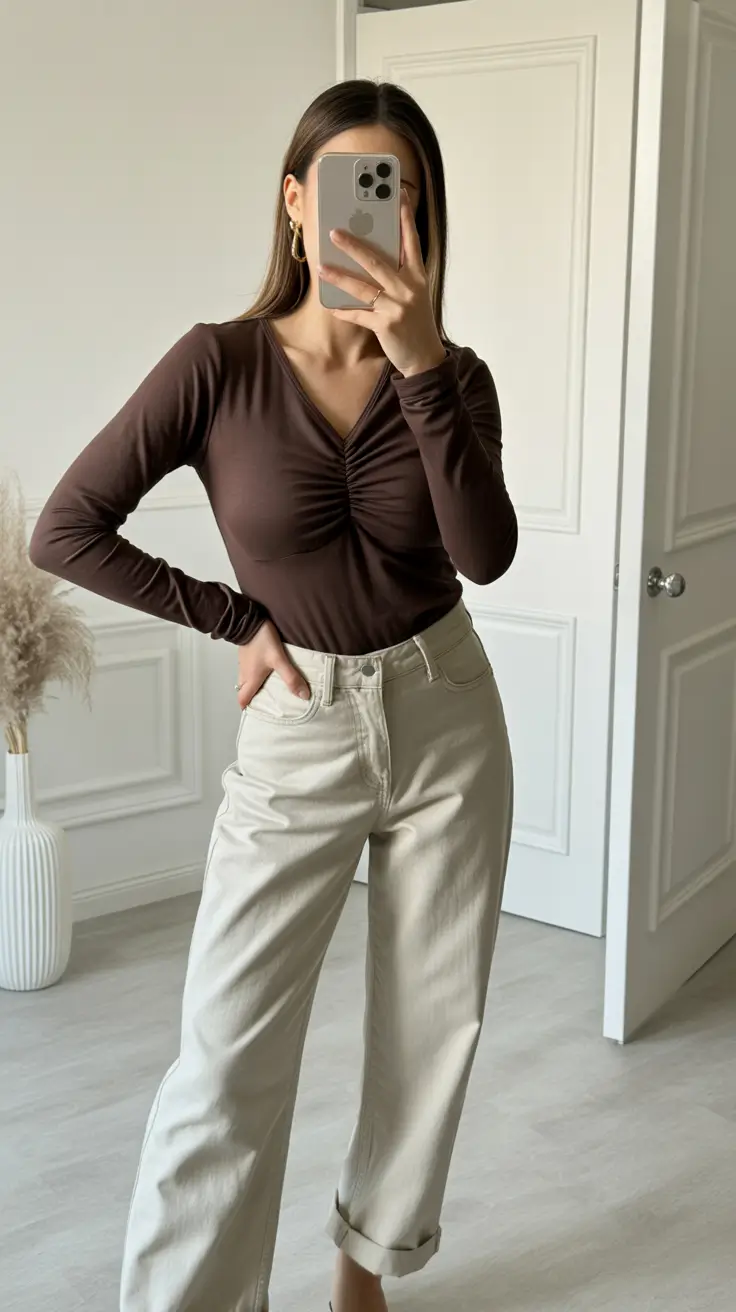 Dti Chic Espresso and Ivory Mix