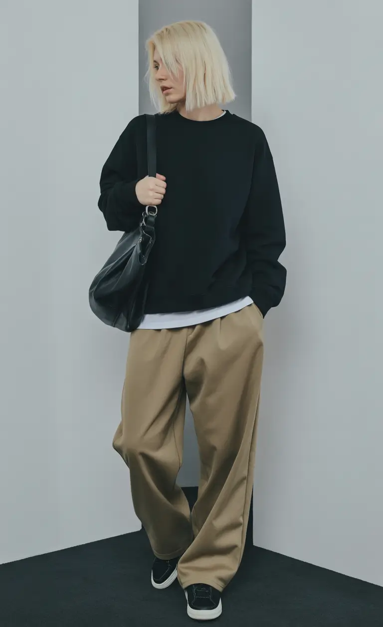 basic outfits ideas for women 2026 Minimalist Street Cool