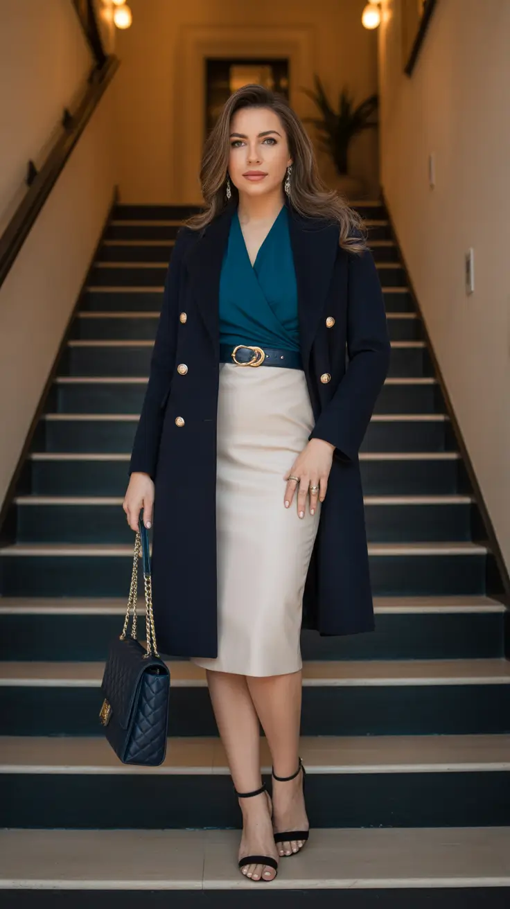 basic outfits ideas for women 2026 Office Elegance Reinvented