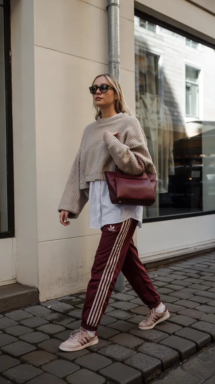 Best travel outfits 2026 - Sporty streetwear for laid back travel days