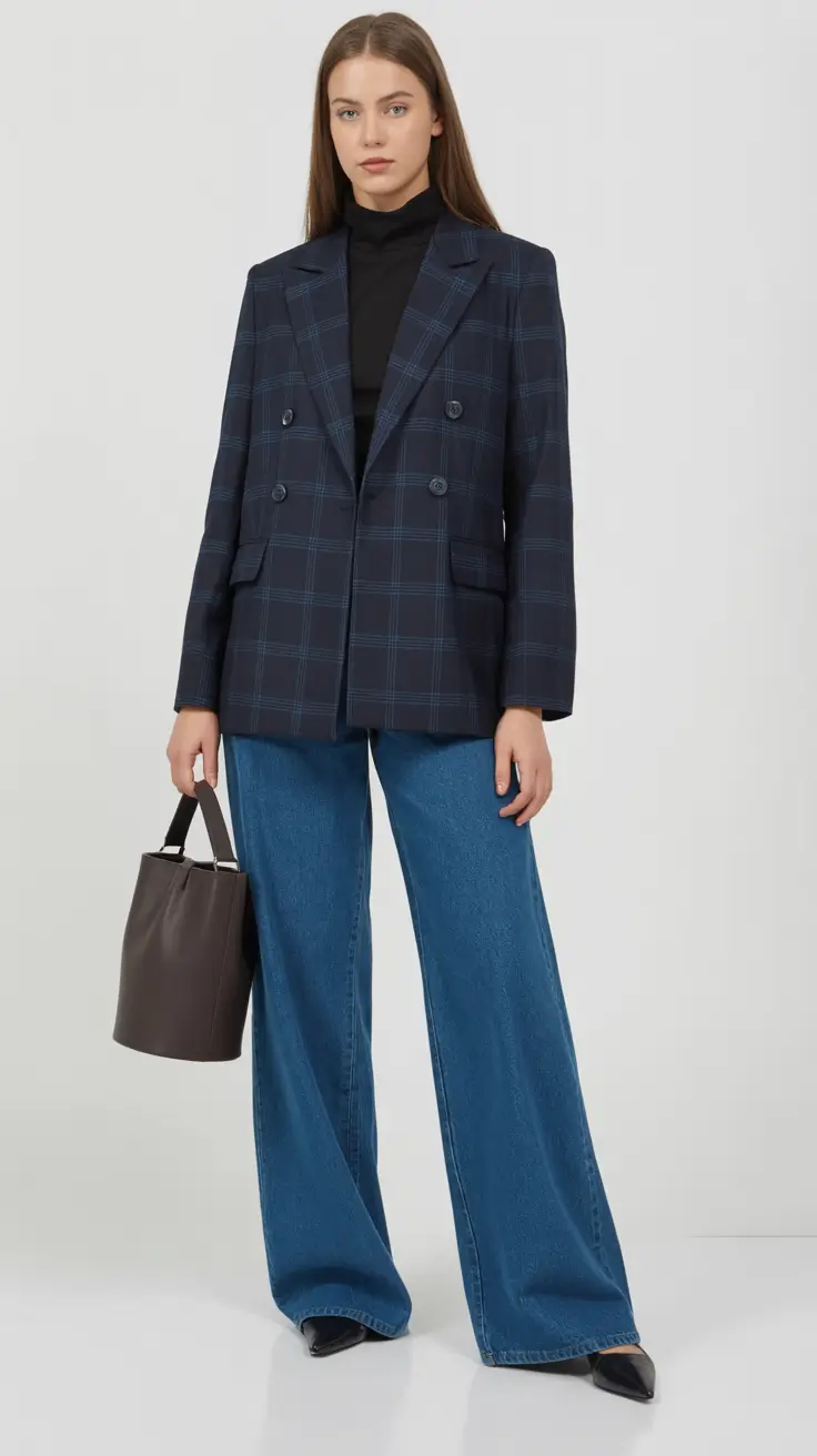 Women work Navy Check for Everyday Power