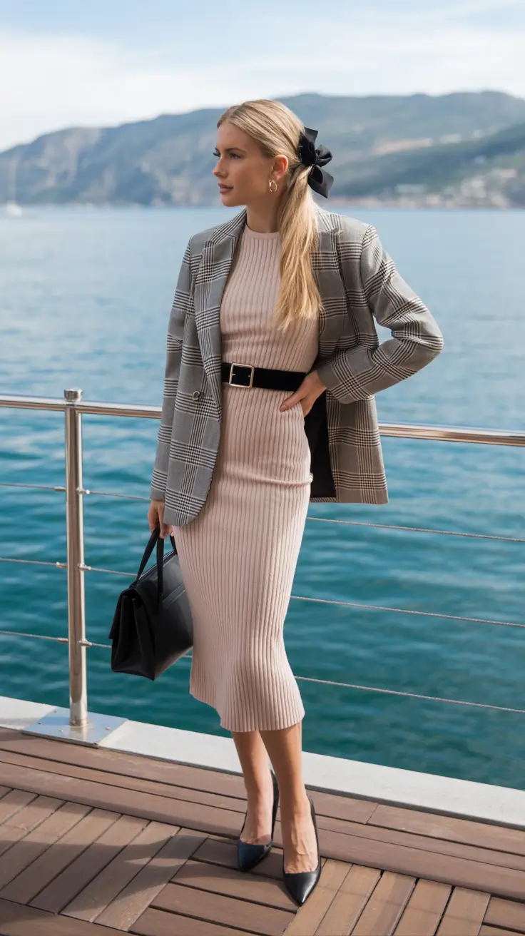 Women spring Soft Neutrals by the Sea