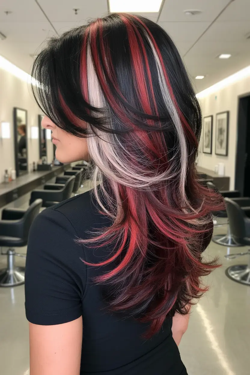 calico hair color hairstyles brown H2