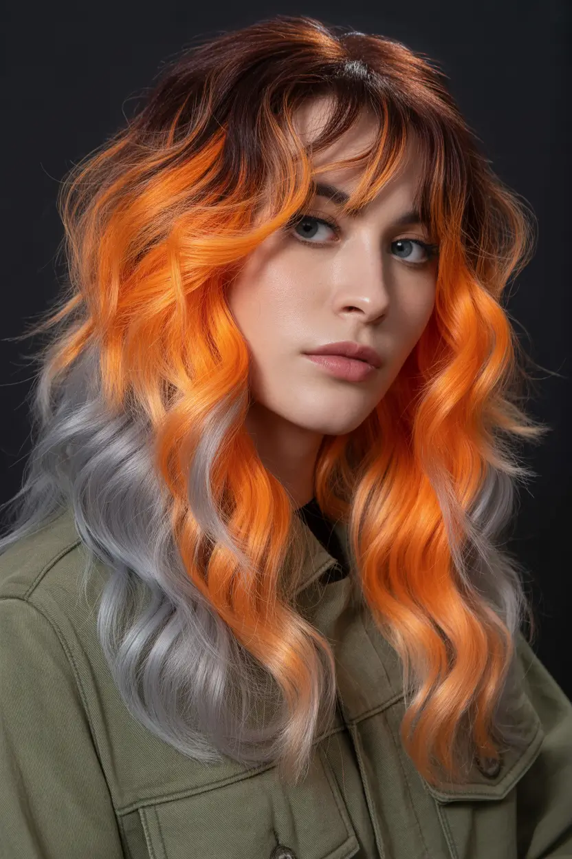 calico hair color hairstyles H2