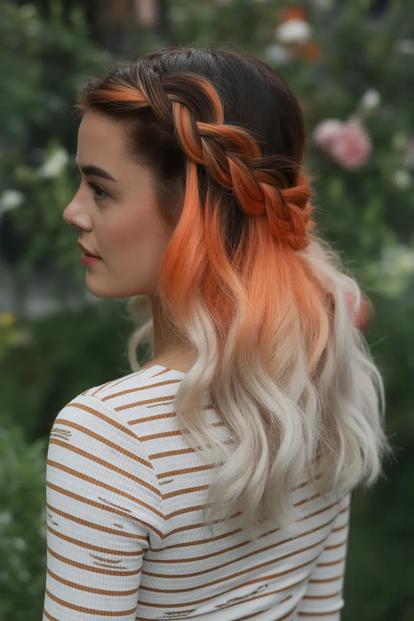 calico hair color hairstyles H2