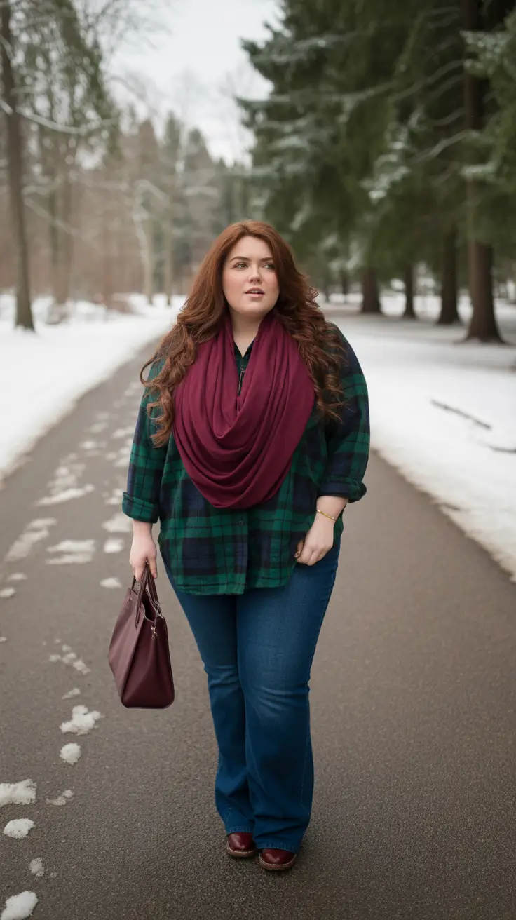 Casual jeans outfits 2026 – Bootcut Jeans With Cozy Winter Layers