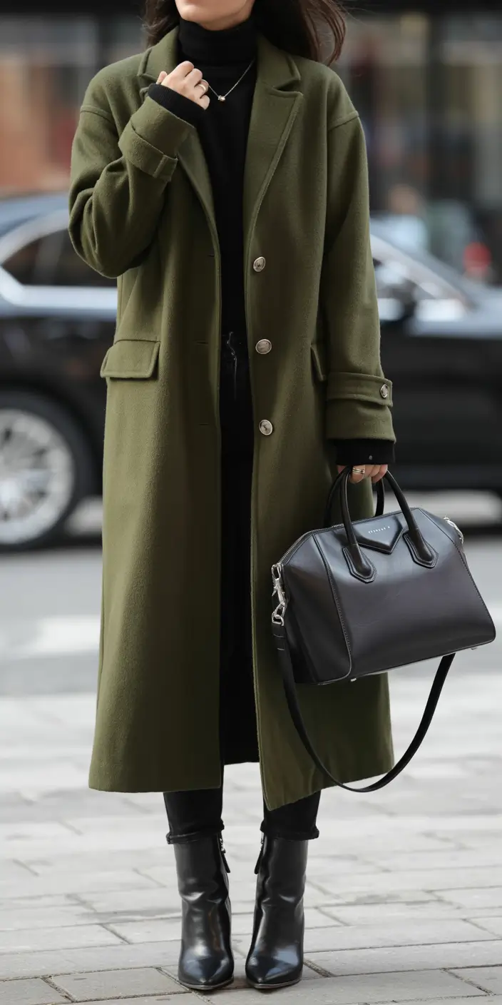 Classy Chic Olive Sophistication