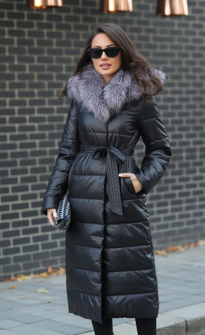 Trendy Chic Dark Frost Elegance