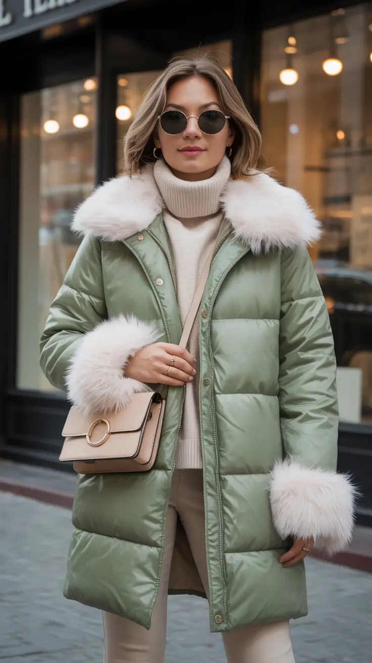 Trendy Classy Mint Frost