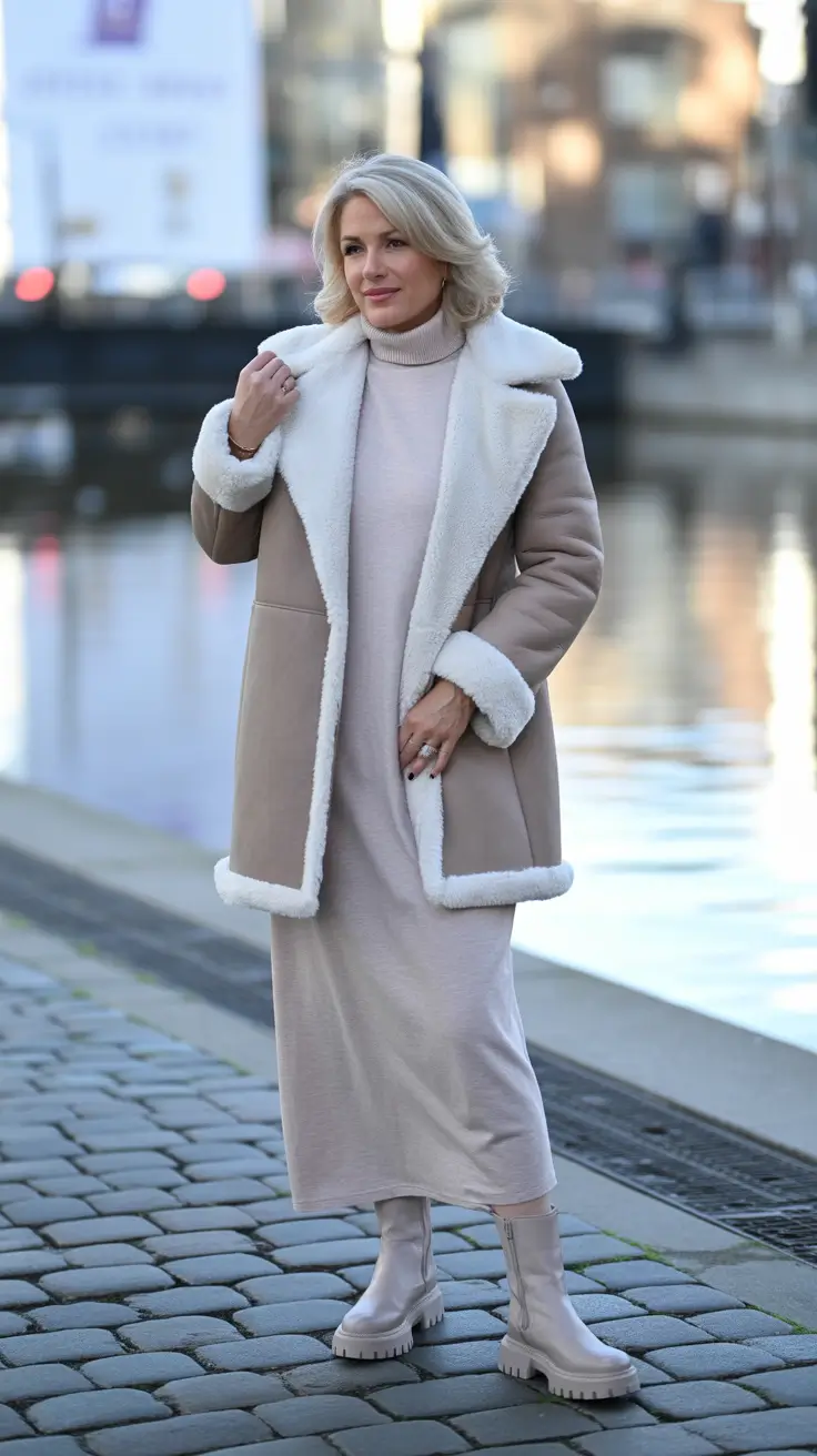 Cozy Classy Shearling Calm