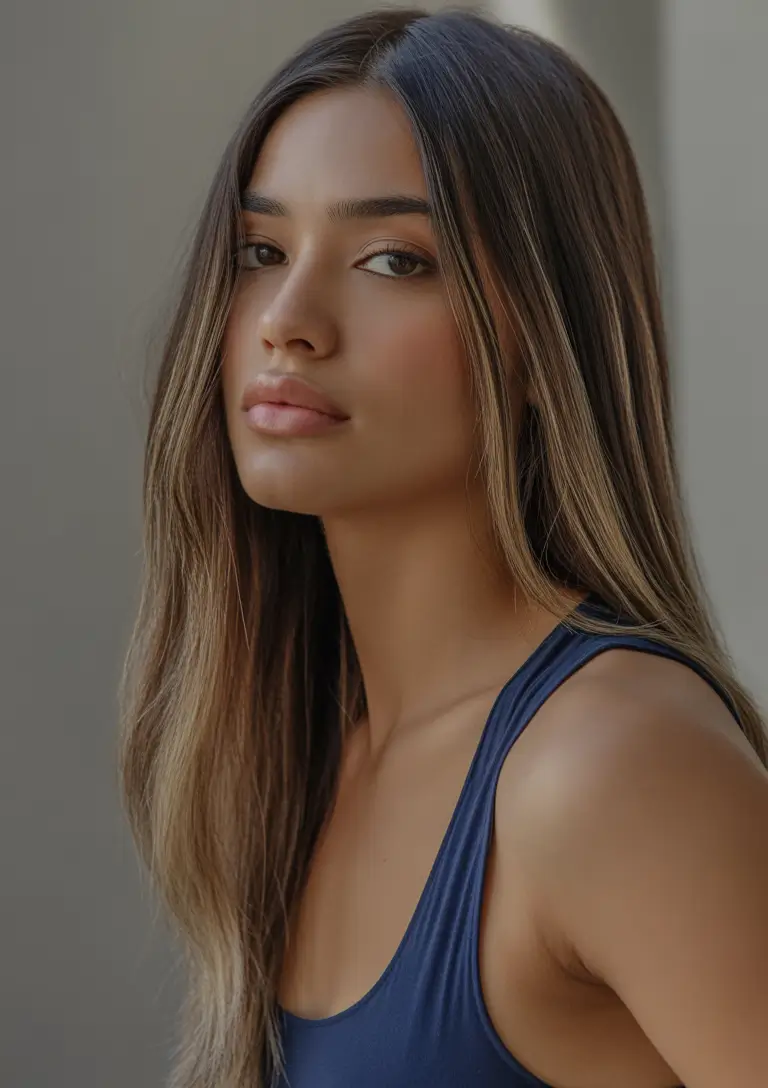 Cool vs warm brown hair colors 2026 Natural milktea brunette with subtle length