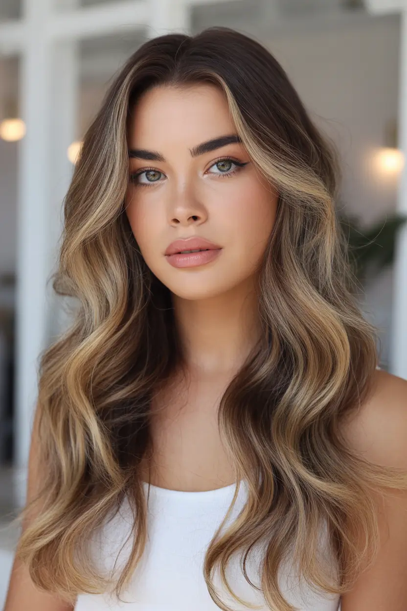 Creamy honey brown hair color 2026 - Soft Focus Honey Brown For Minimal Makeup Days