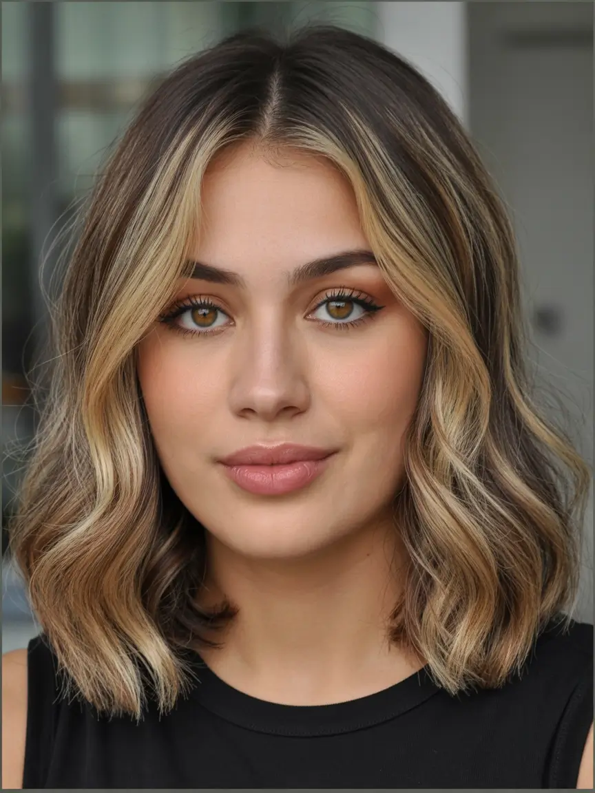 Creamy honey brown hair color 2026 - Chic Short Honey Bob With Bright Front Glow