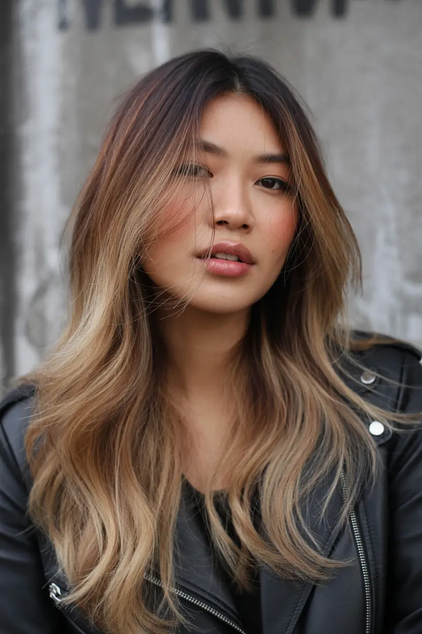 Creamy honey brown hair color 2026 - Street Style Honey Brown Balayage With Attitude