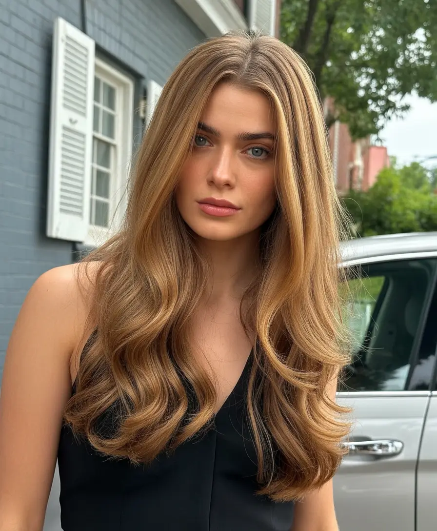 Creamy honey brown hair color 2026 - Golden Honey Brown Lengths For Everyday Glam