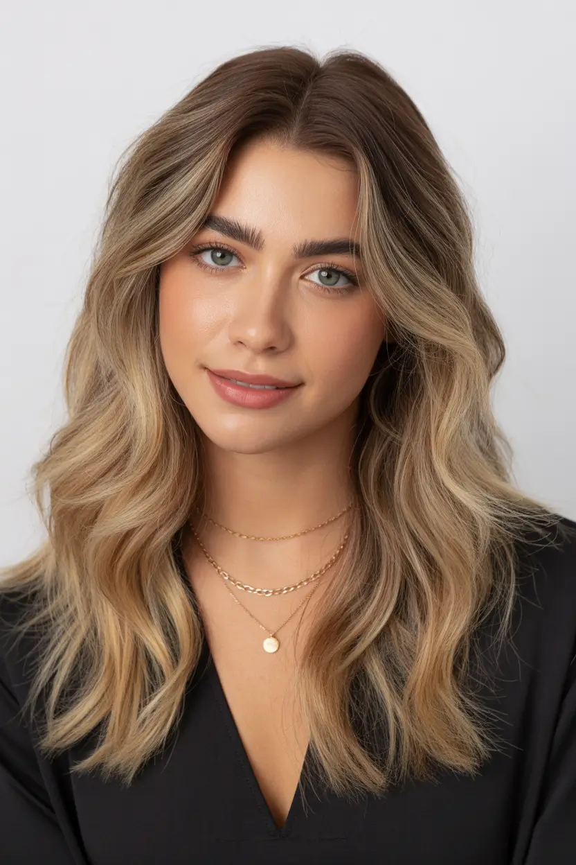 Creamy honey brown hair color 2026 - Midlength Honey Melt With Soft Face Framing