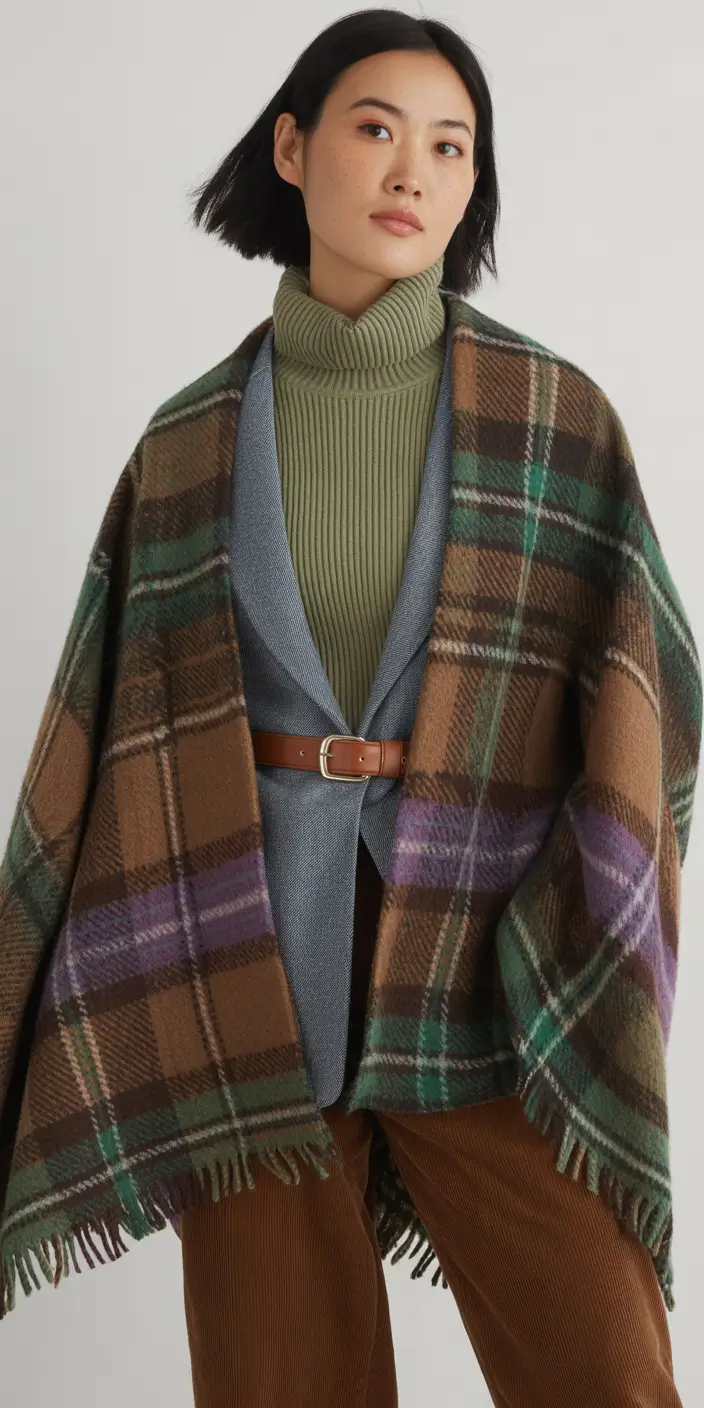 Cute Outfits 2026 Layered Heritage Plaid