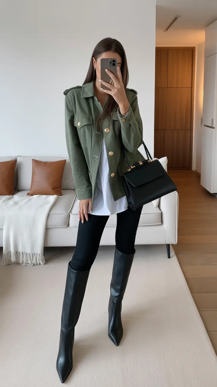 Cute Outfits 2026 Modern Military Cool