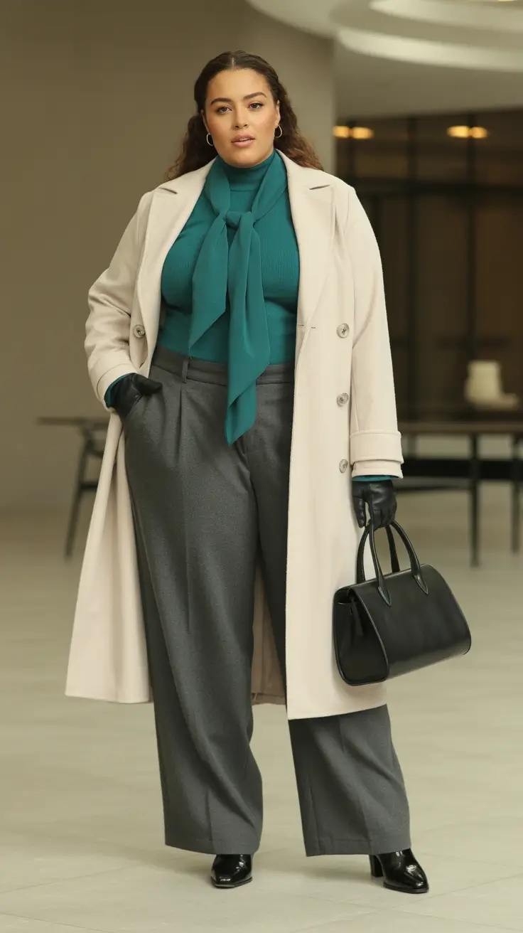 Cute Women Plus-Size Outfits 2026 Modern City Chic