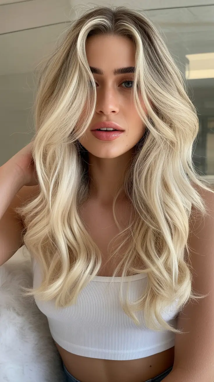 Expensive blonde hair color 2026 – Sunlit Money-Piece Layers for Summer 2026