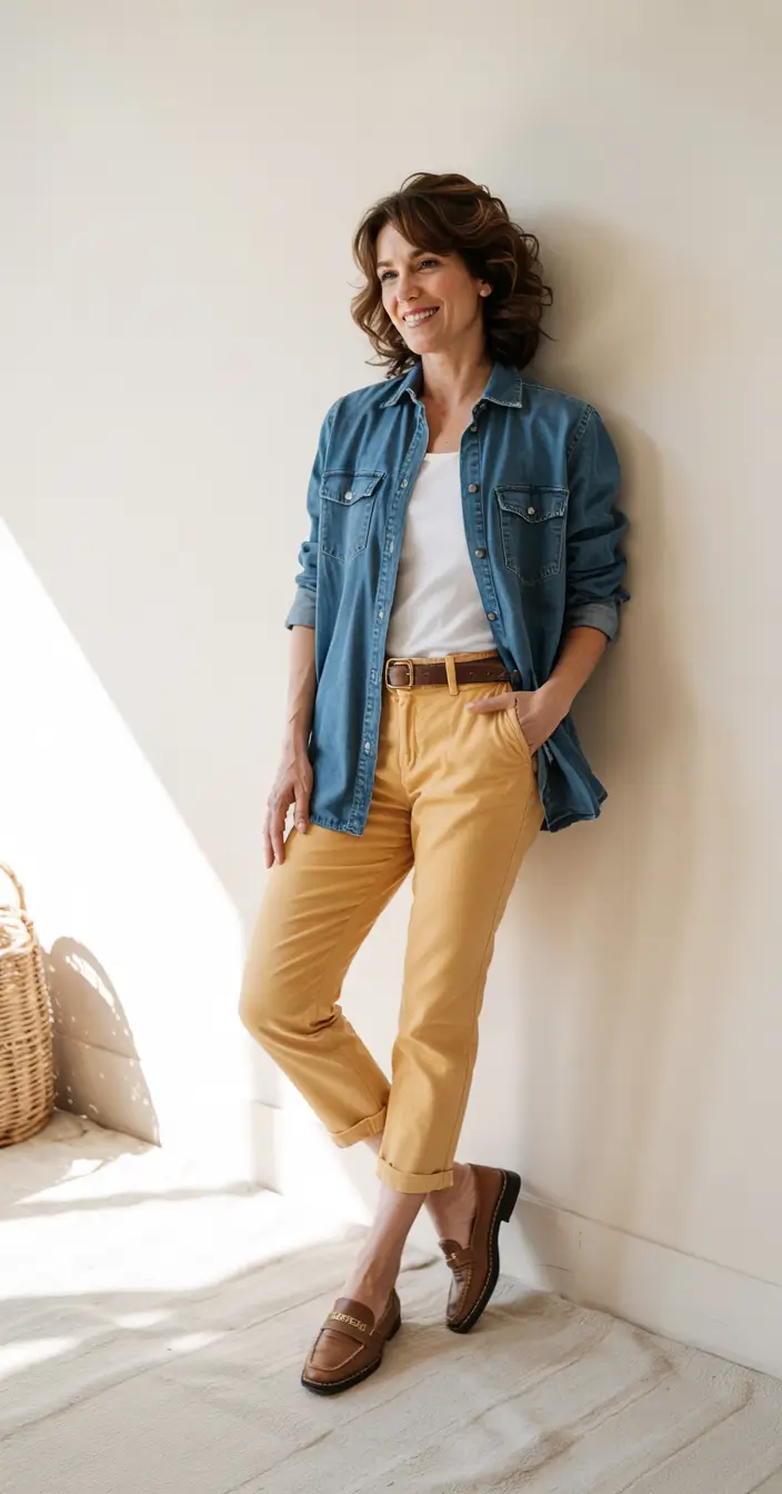 Fashion for women over 40 in 2026 - Relaxed Denim For Everyday Confidence
