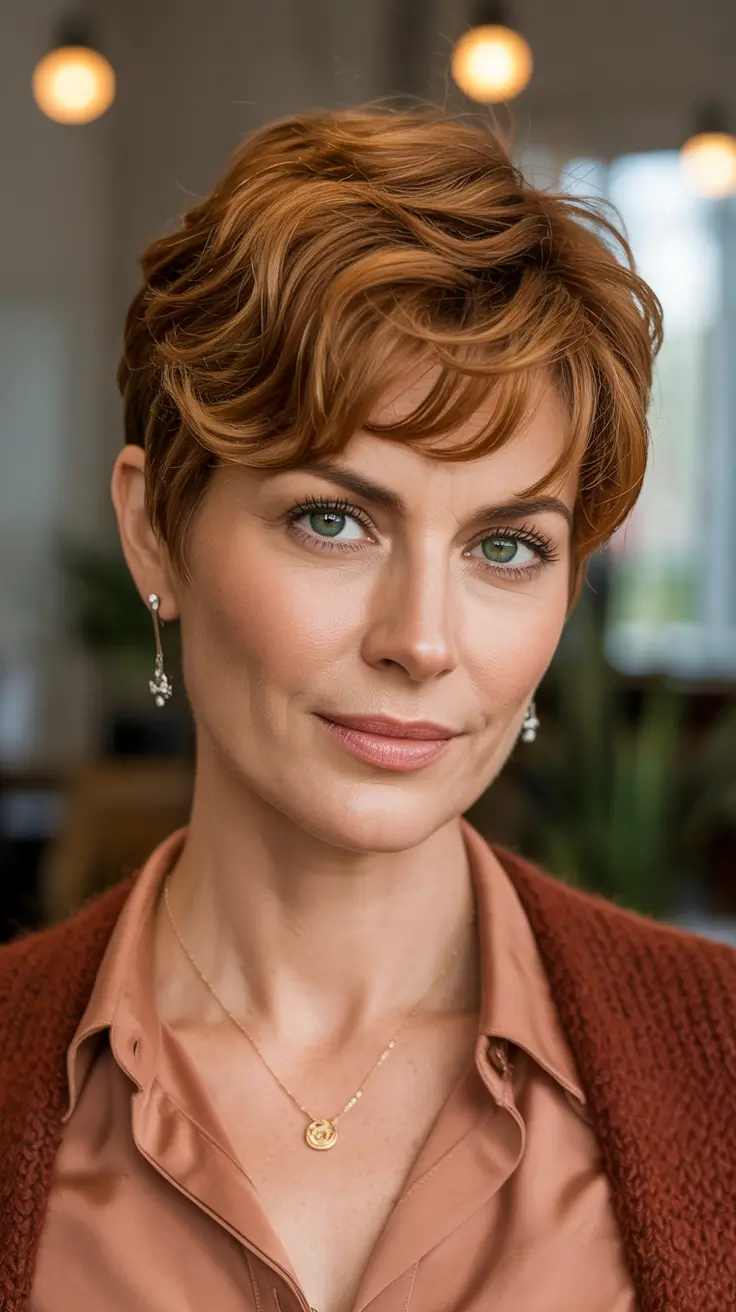 Hair-Color-Ideas-to-Look-Younger-2026-Warm-Light-Brown-Pixie-Softness