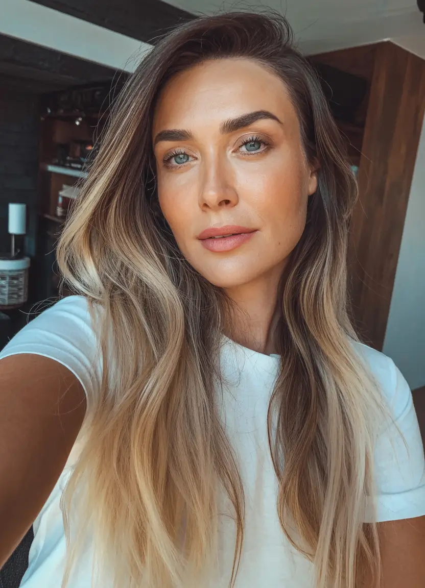 Hair-Color-Ideas-to-Look-Younger-2026-Soft-Ombre-Blonde-Length