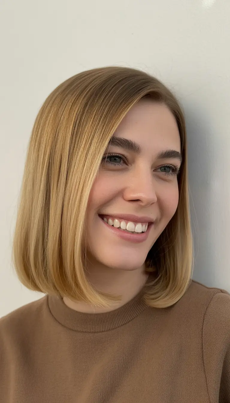 Honey blonde hair color 2026 – Classic Honey Blonde Bob