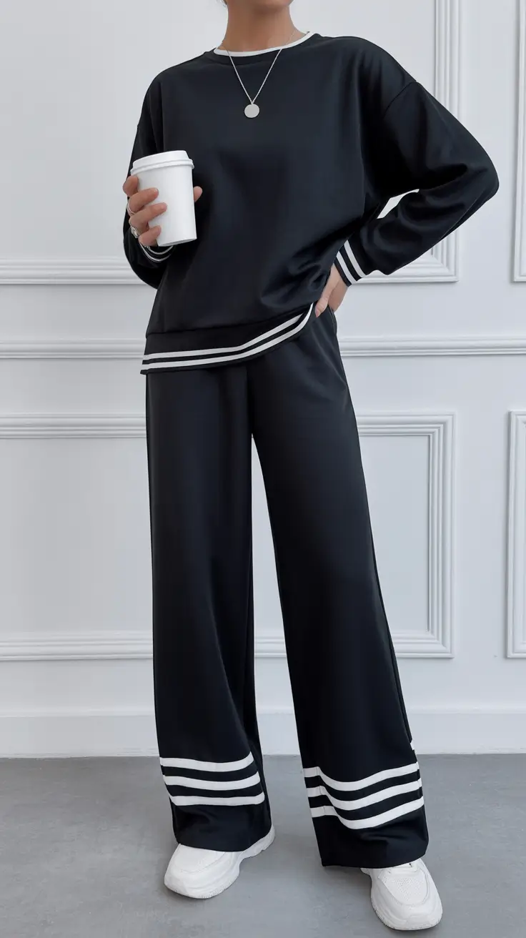 Women Sporty Lines and Minimal Confidence