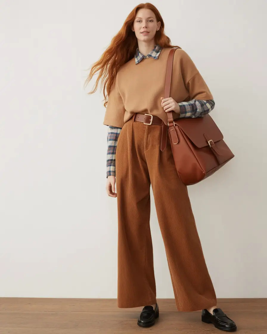 Women Soft Layers and Autumn Warmth