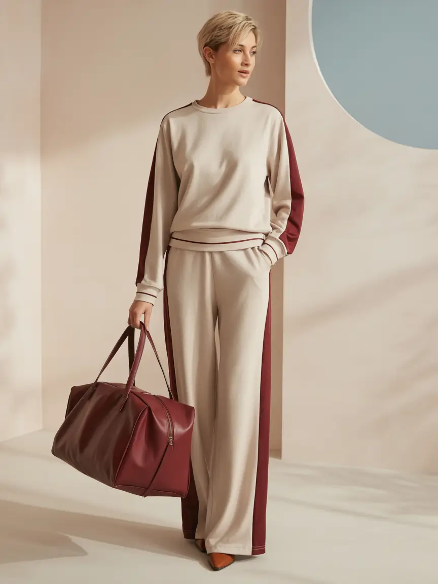 Women Soft Lines and Effortless Travel Energy