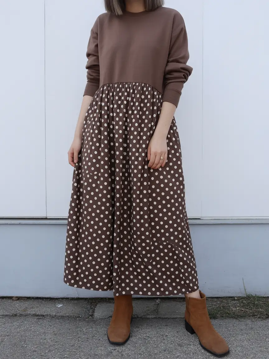 Women Soft Dots and Everyday Grace