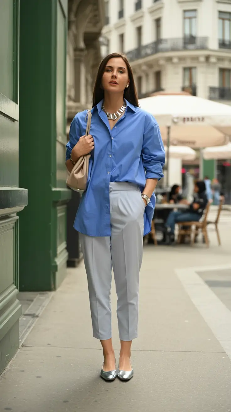 Women City Blue Confidence