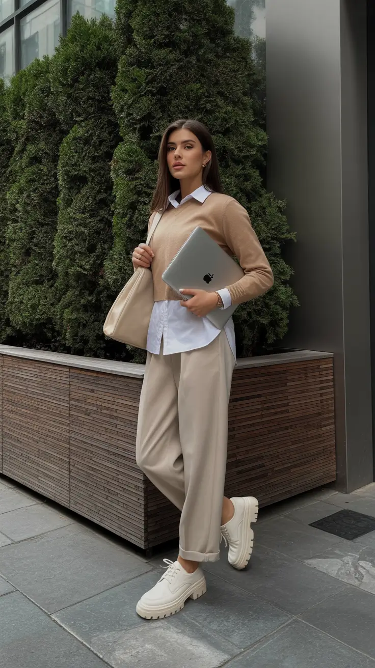 Women Minimal Layers with a Modern Touch