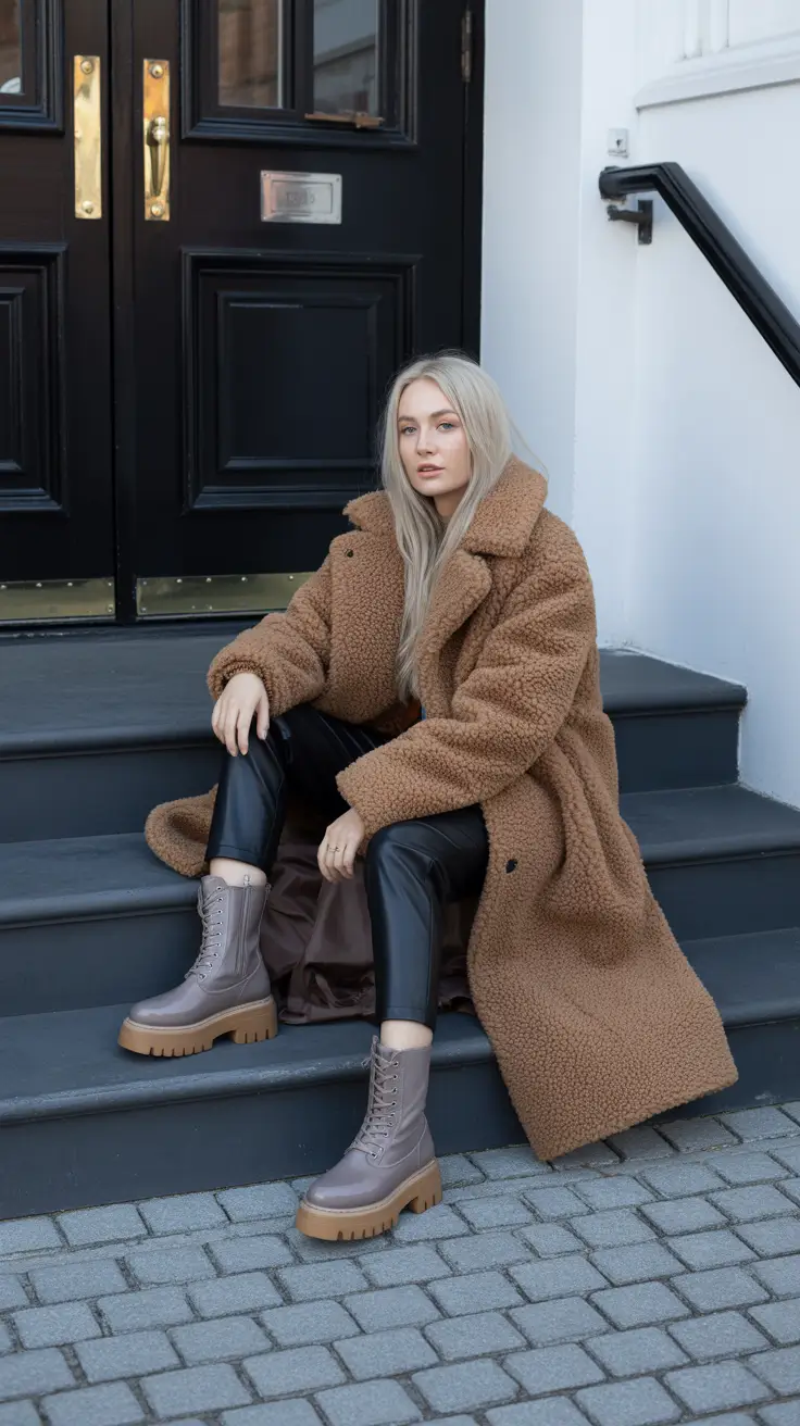 Casual Teddy Texture and Street Power