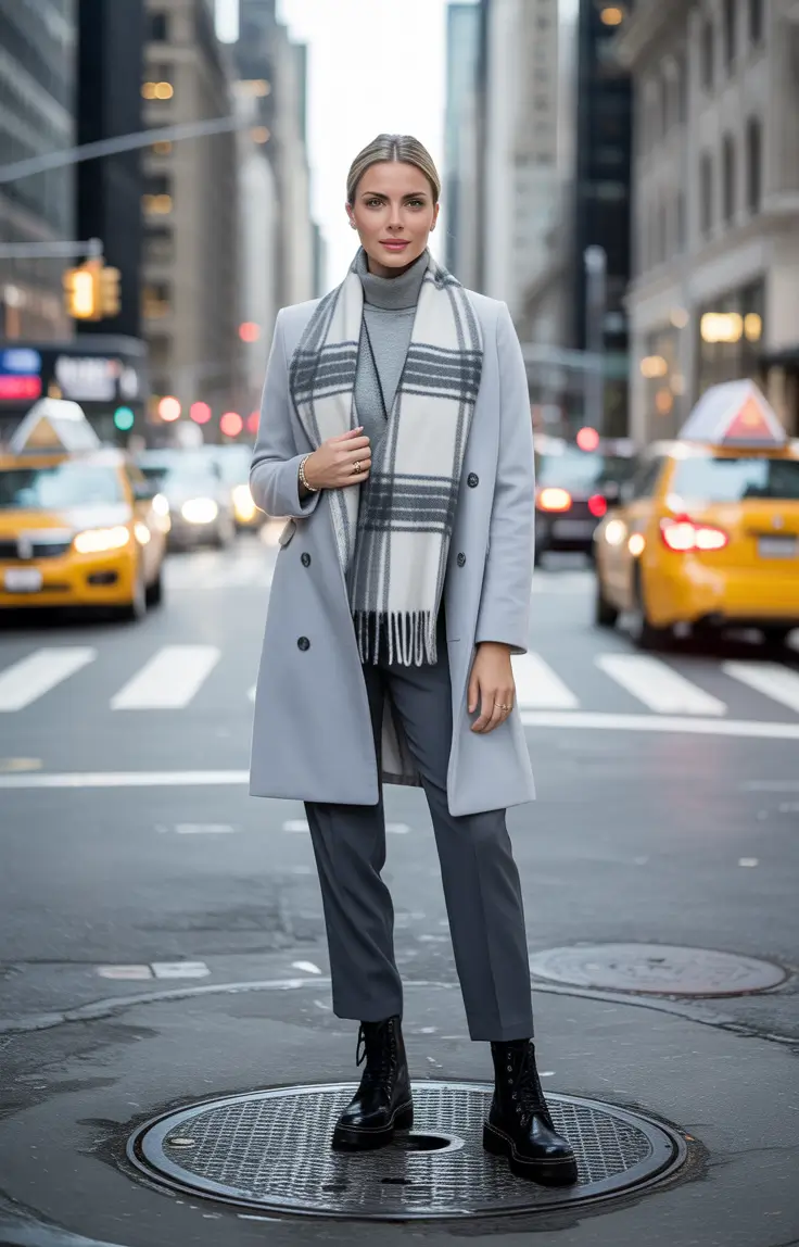 Preppy Grey City Grace