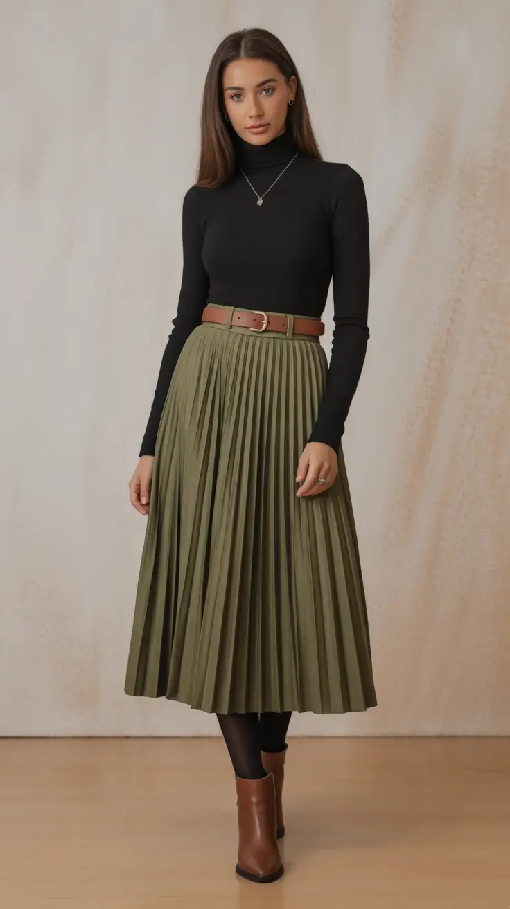 Olive Grace skirt outfits for women 2026