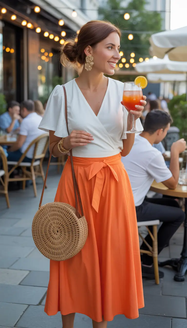 Emerald Flow skirt outfits for women 2026