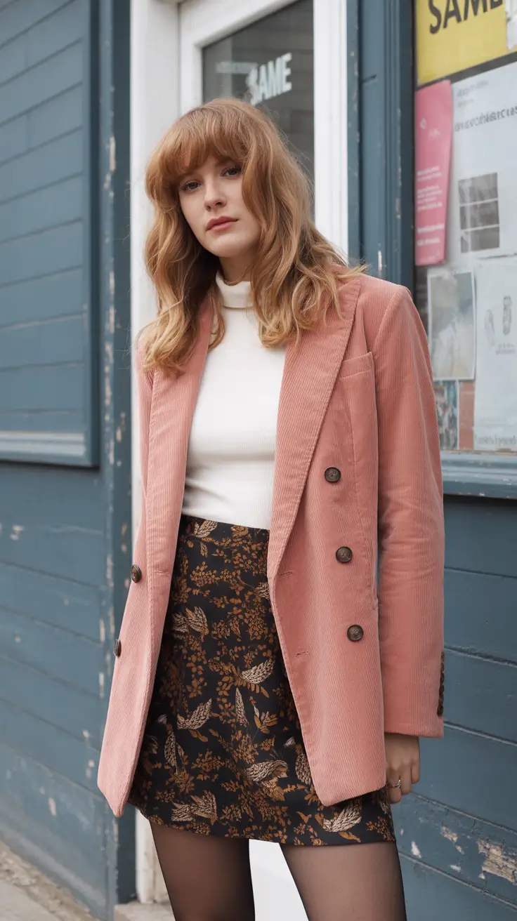 Retro Modern Flair skirt outfits for women 2026