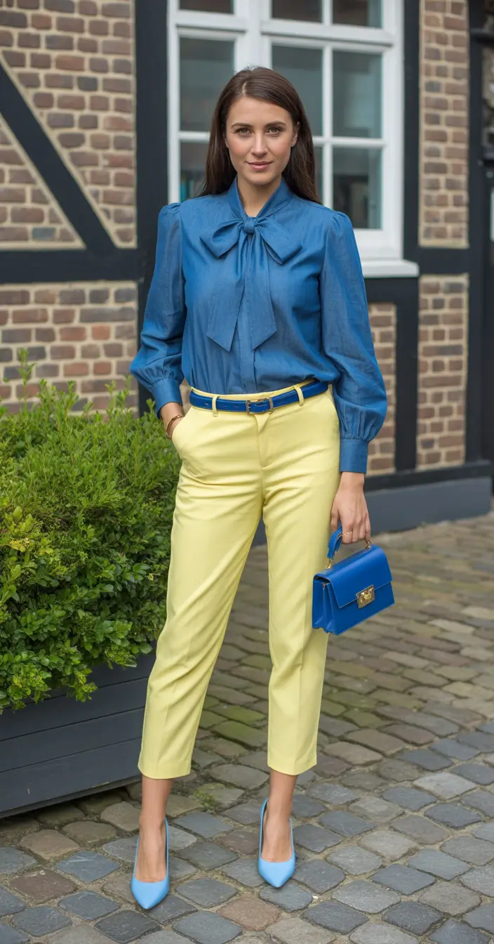 Night Playful Chic in Colorblock