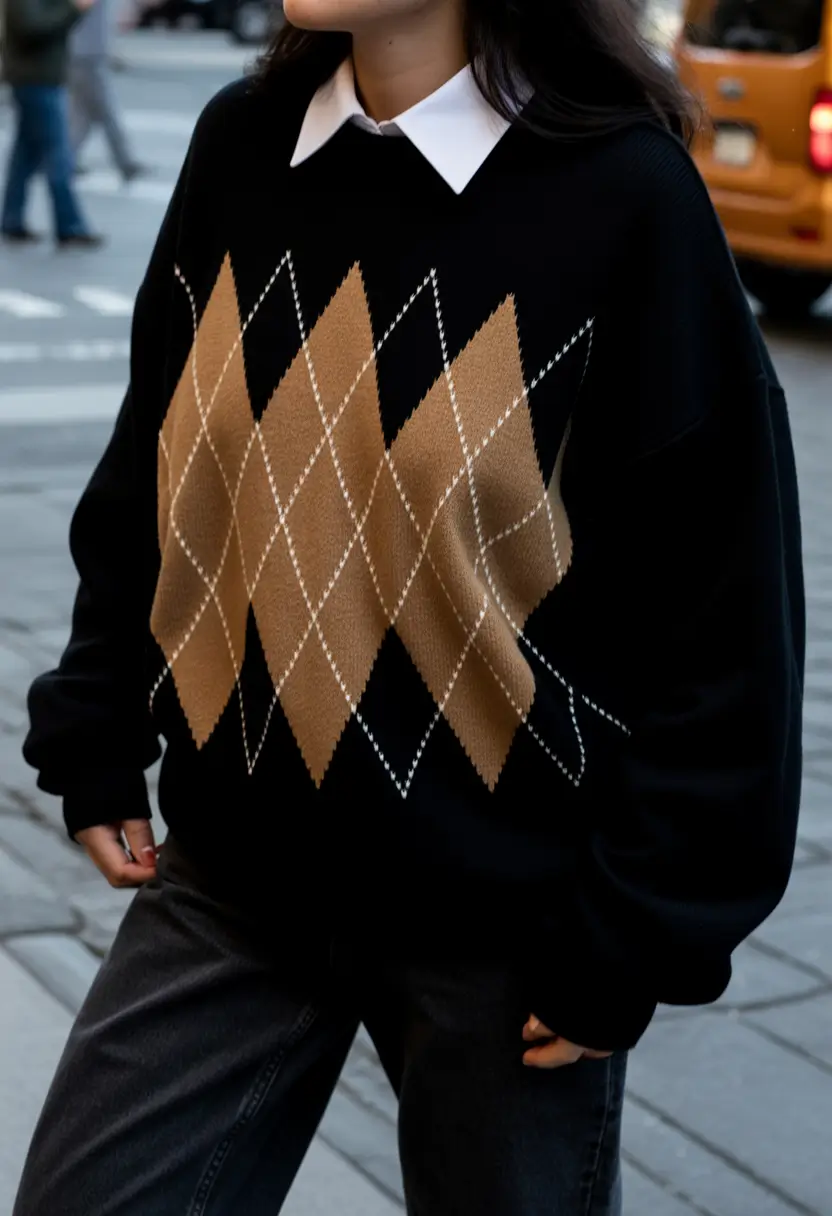 Stylish Sweater Outfits 2026 Preppy Lines, City Energy